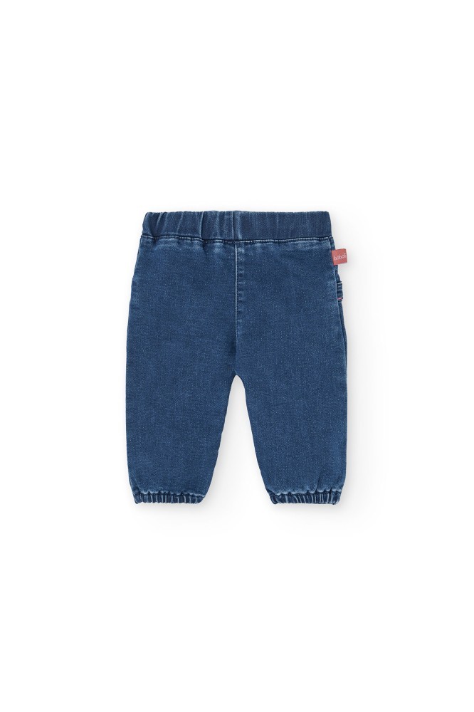 Βρεφικό Σετ Τζιν Παντελόνι και Μπλούζα Μανιτάρι