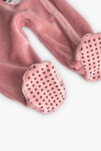 Βρεφικό Βελούδινο Φορμάκι Ροζ Βρεφικό Βελούδινο Φορμάκι Ροζ