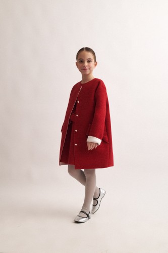 Παλτό Neoprene The Red Bows