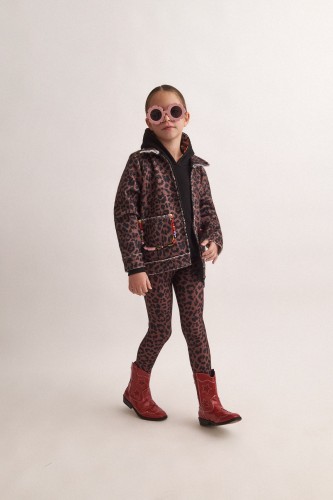 Μπουφάν Λεοπάρ Dolce Vita