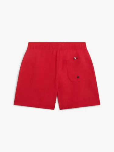 Tommy Hilfiger Σορτς Μαγιό Κόκκινο με Ρίγα