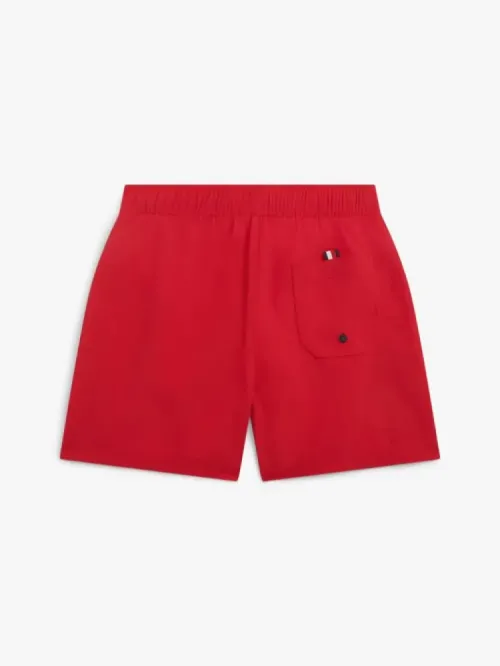 Tommy Hilfiger Σορτς Μαγιό Κόκκινο με Ρίγα