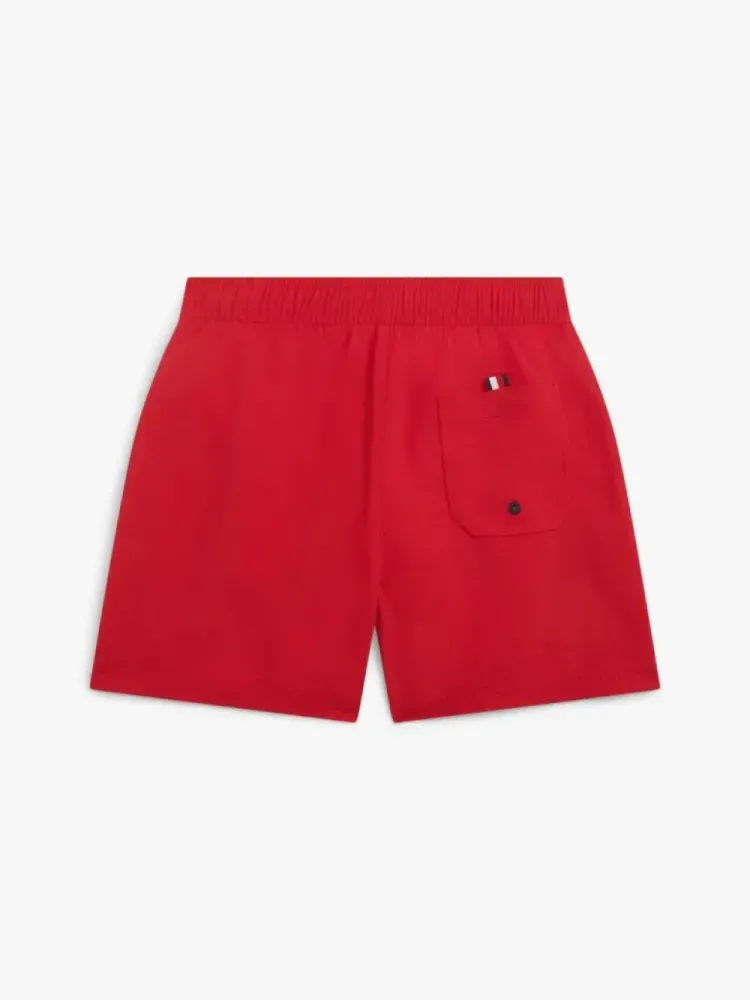 Tommy Hilfiger Σορτς Μαγιό Κόκκινο με Ρίγα
