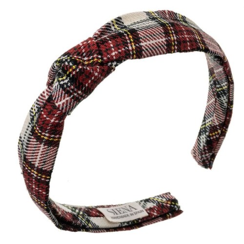 Στέκα με Κόμπο Εκρού Καρό