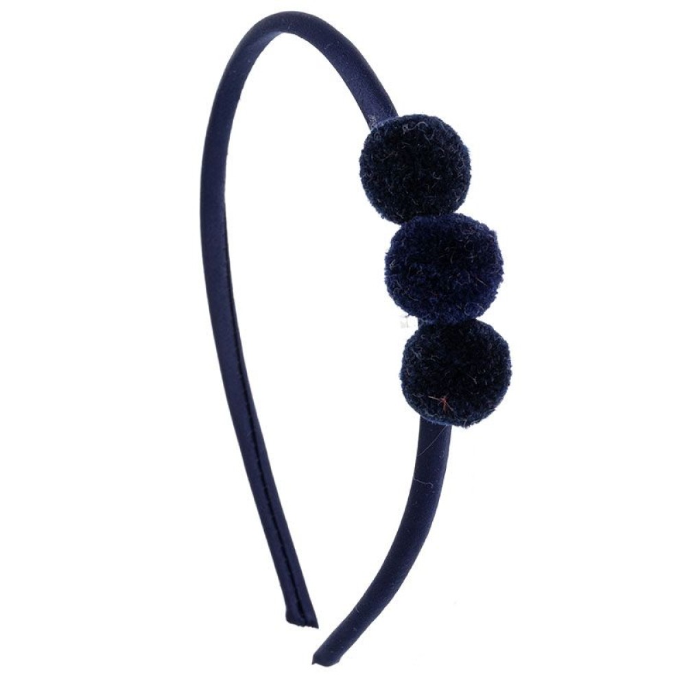 Στέκα Baby με 3 Pom-Pons Μπλε