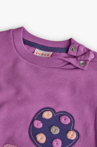 Μπλούζα Φούτερ Λουλούδι