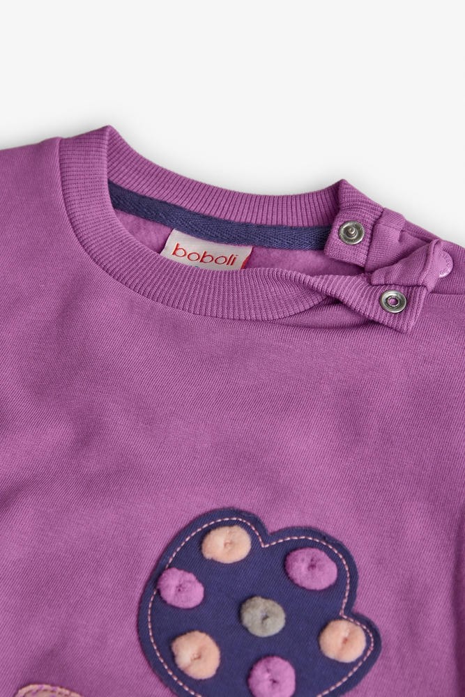 Μπλούζα Φούτερ Λουλούδι