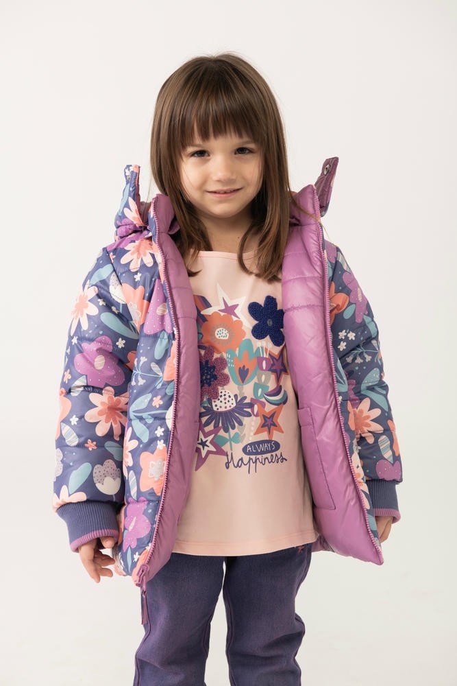 Μπουφάν Διπλής Όψης Floral