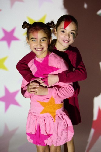 Σετ Φούτερ Μπλούζα & Balloon Φούστα Ροζ