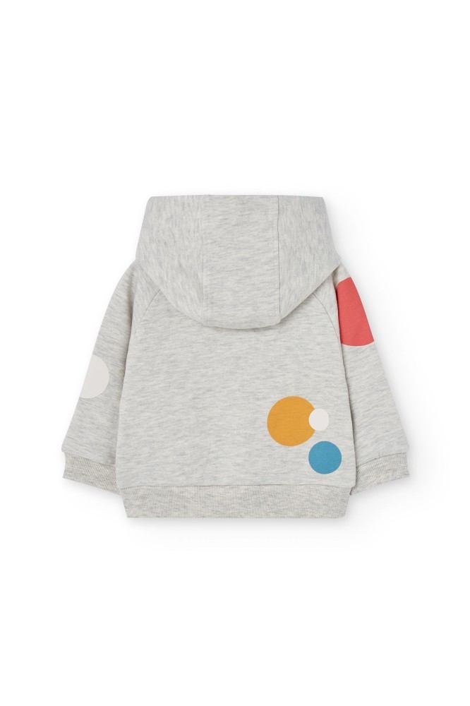 Φούτερ Μπλούζα με Κουκούλα Be Happy