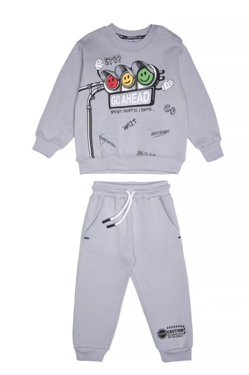 Σετ Φούτερ Traffic Lights Baby Boy