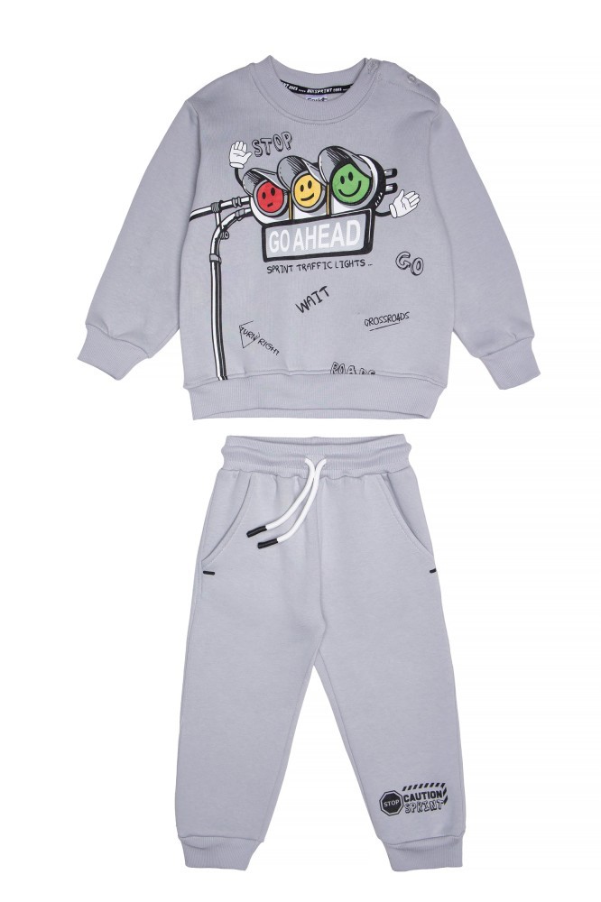 Σετ Φούτερ Traffic Lights Baby Boy