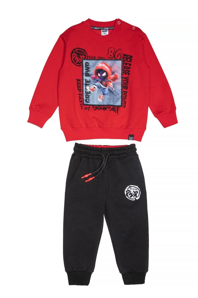 Σετ Φούτερ Αράχνη Baby Boy