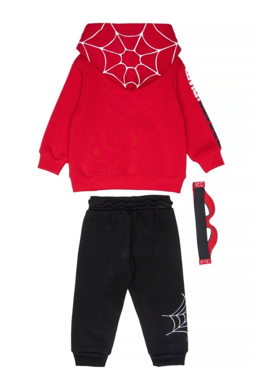 Σετ Φούτερ Αράχνη Κόκκινο Baby Boy