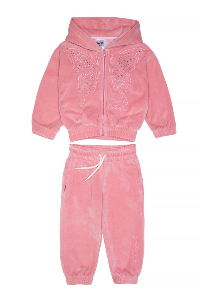Σετ Φούτερ Baby Girl Πεταλούδα