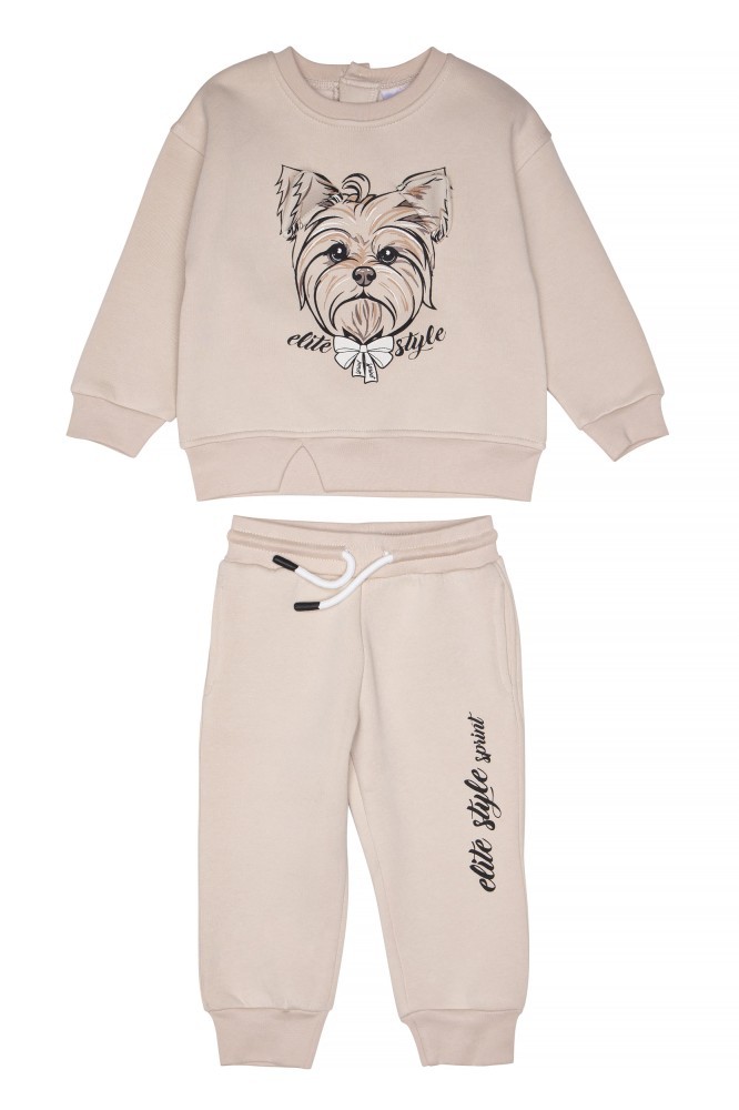 Σετ Φούτερ Baby Girl Σκυλάκι