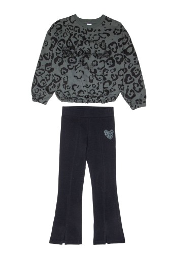 Σετ Φούτερ Junior Girl Real Eyes