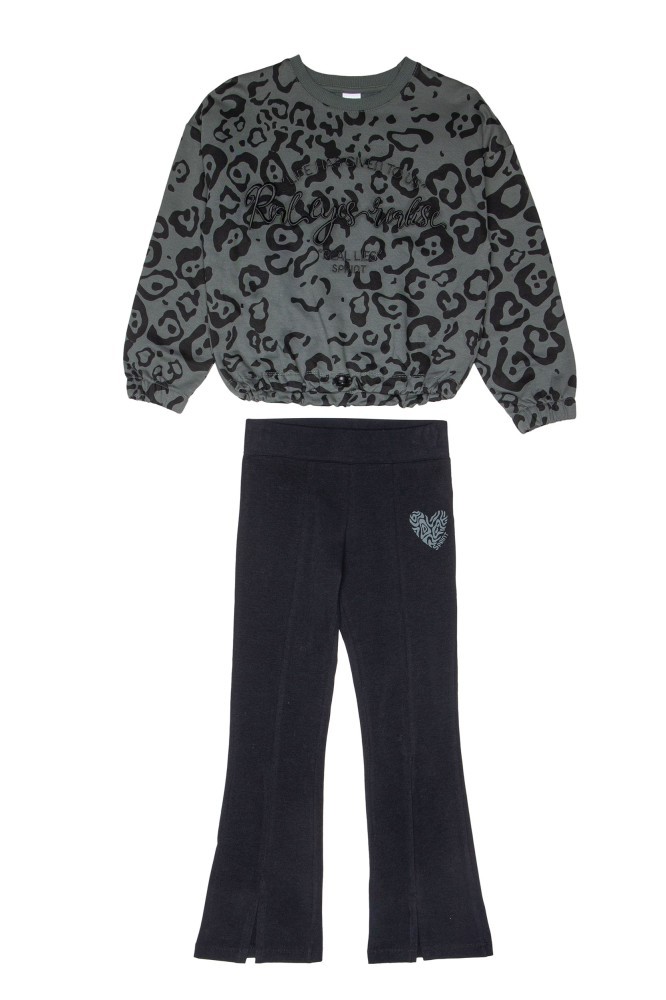 Σετ Φούτερ Junior Girl Real Eyes