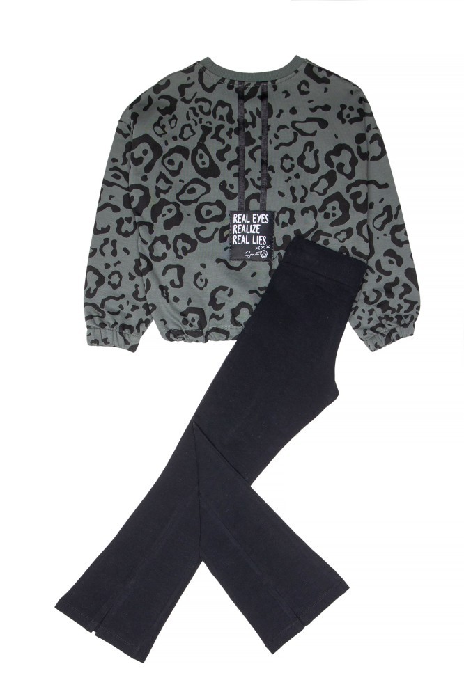 Σετ Φούτερ Junior Girl Real Eyes