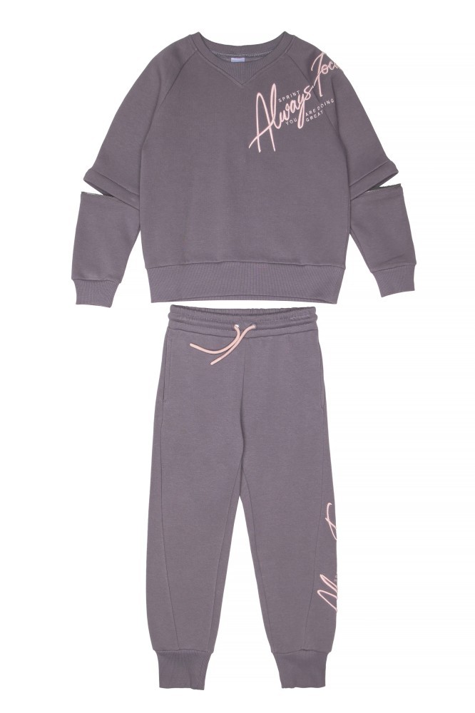 Σετ Φούτερ Junior Girl Always Focus