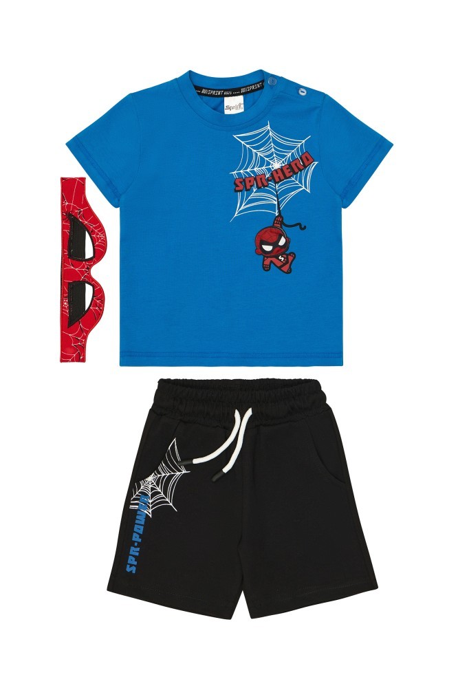 Sprint Σετ Βερμούδα, T-shirt & Μάσκα Hero