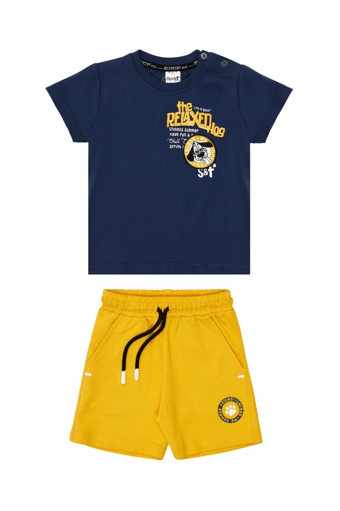 Sprint Σετ Βερμούδα & T-shirt Relaxed Dog
