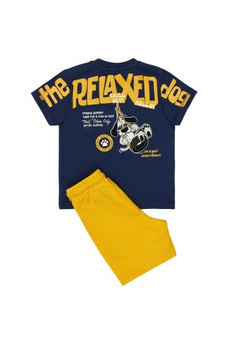 Sprint Σετ Βερμούδα & T-shirt Relaxed Dog Sprint Σετ Βερμούδα & T-shirt Relaxed Dog
