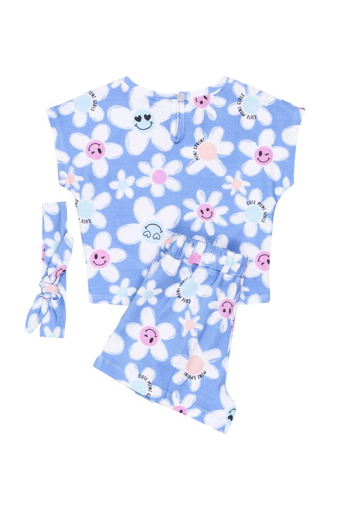 Sprint Σετ Σορτς-Μπλούζα Cute Mini Girls