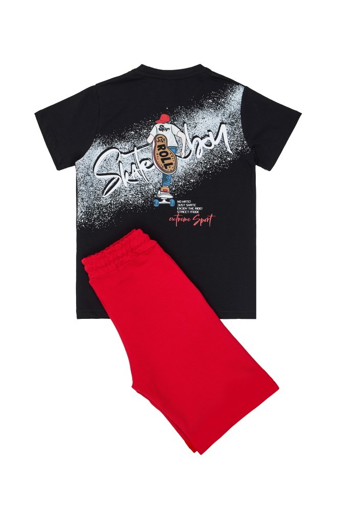 Sprint Σετ Βερμούδα και T-Shirt Skate Boy