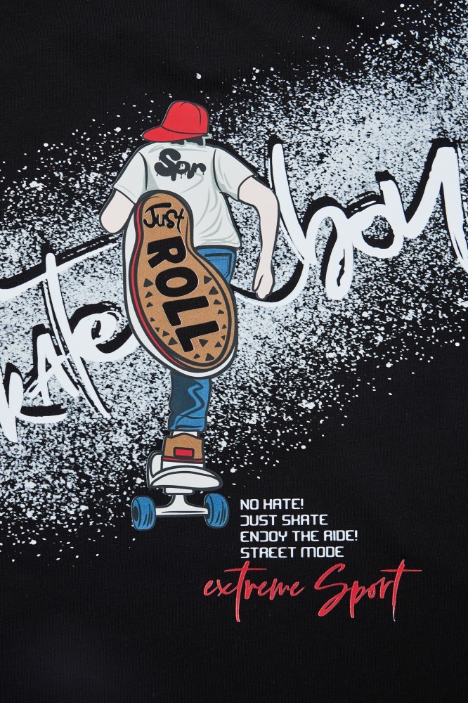 Sprint Σετ Βερμούδα και T-Shirt Skate Boy