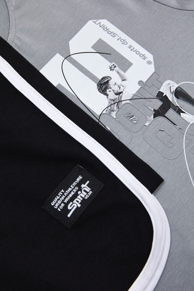 Sprint Σετ Βερμούδα και T-Shirt Don't Quit