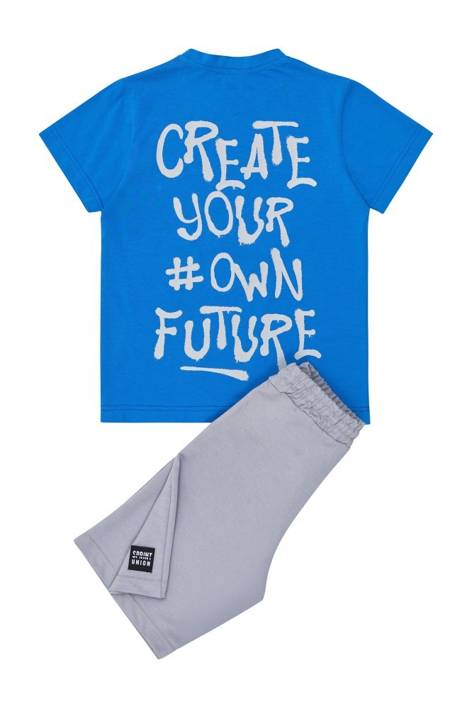 Sprint Σετ Βερμούδα και T-Shirt Create your own future