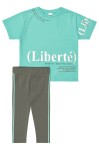 Sprint Σετ Βερμούδα & T-shirt Liberte
