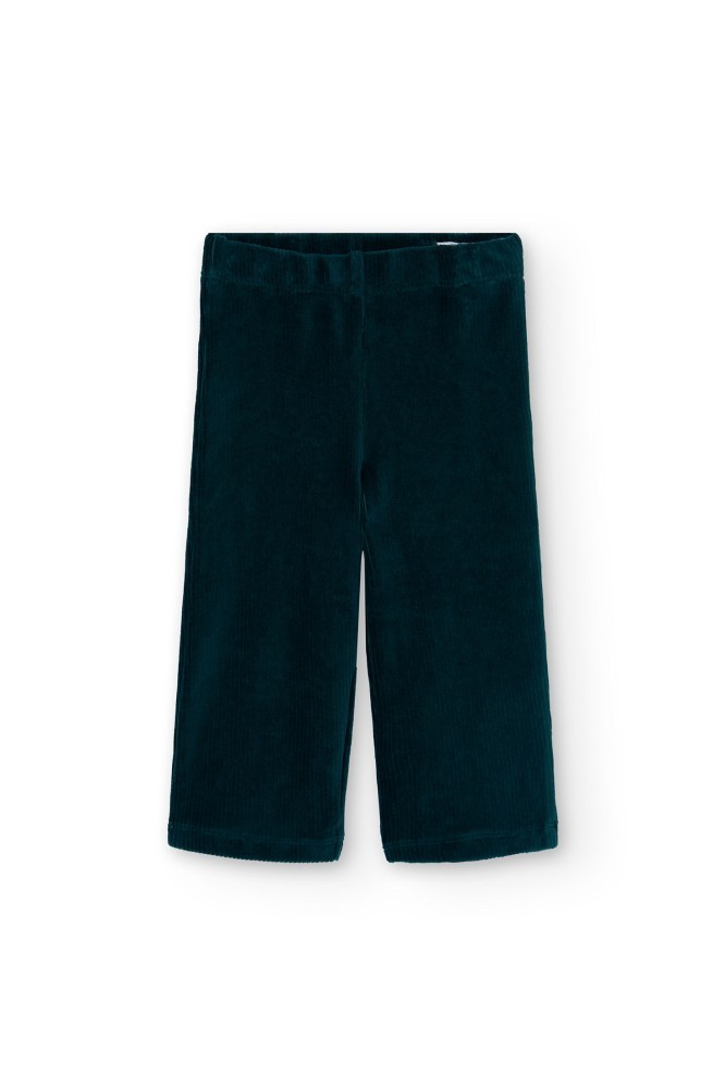 Φαρδύ Κοτλέ Παντελόνι Πράσινο