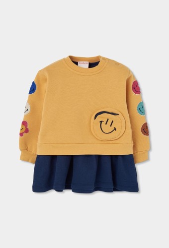 Boboli Φούτερ Φόρεμα Emoji