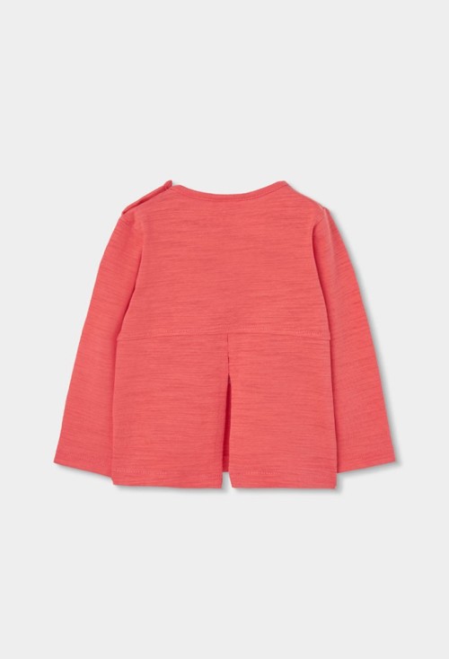 Boboli T-shirt με Λουλούδια Πορτοκαλί
