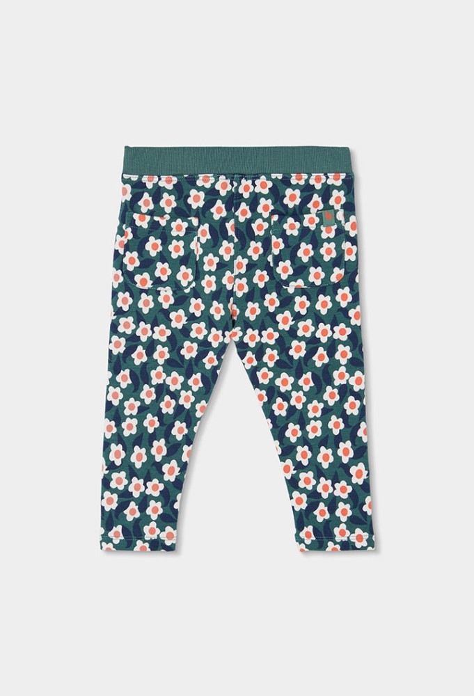 Boboli Φούτερ Παντελόνι Πράσινο floral