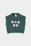Boboli Πλεκτό Γιλέκο Floral