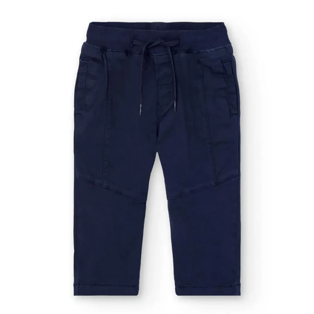 Βαμβακερό Παντελόνι Μπλε