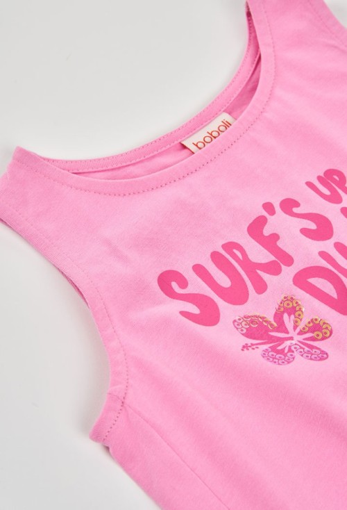 Boboli Ροζ T-shirt Surf Dudes