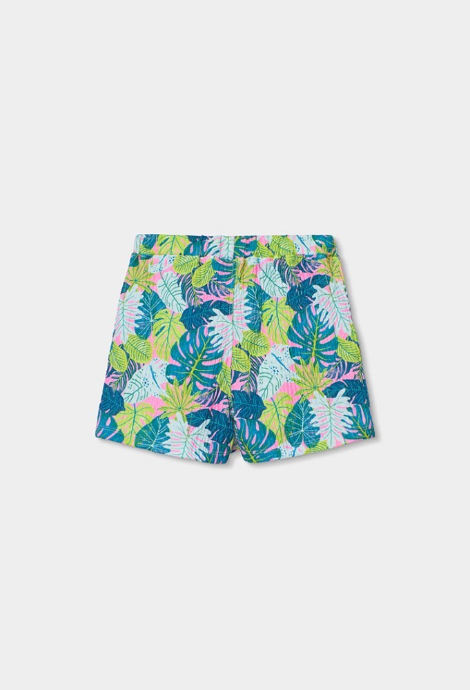 Boboli Φούστα-Σορτς με τύπωμα Φύλλα