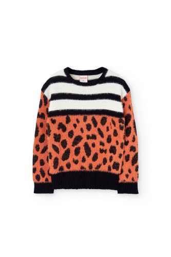 Animal Print Πουλόβερ 