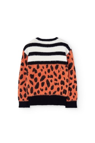 Animal Print Πουλόβερ 