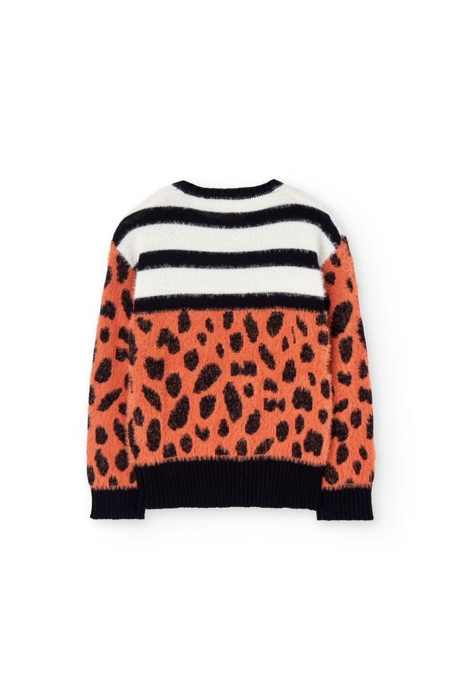 Animal Print Πουλόβερ 