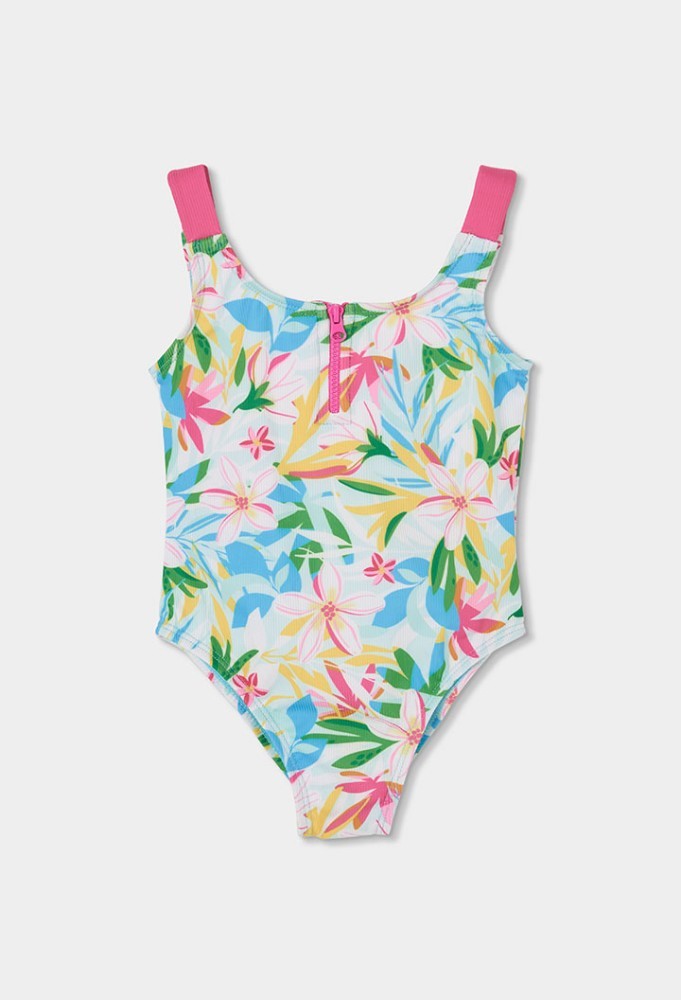 Boboli Ολόσωμο Μαγιό Floral UPF50+