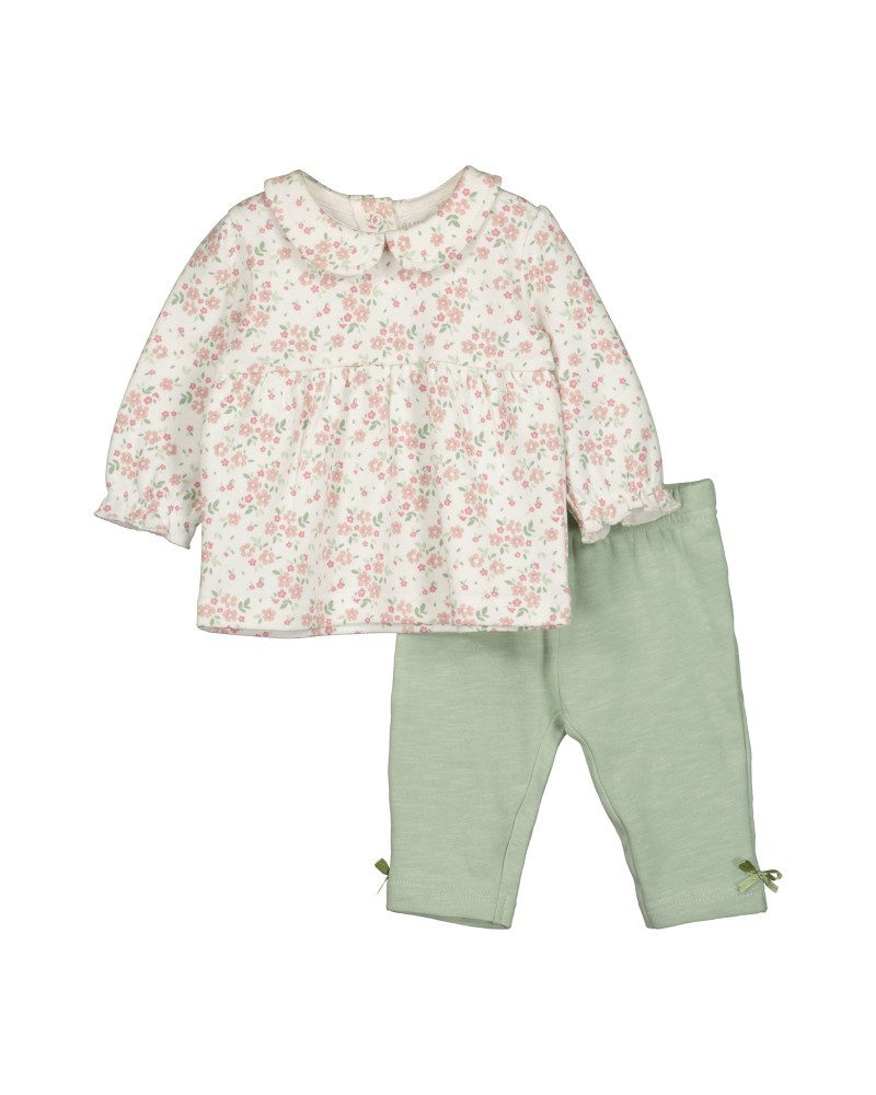 Βρεφικό Σετ με Λουλουδάκια