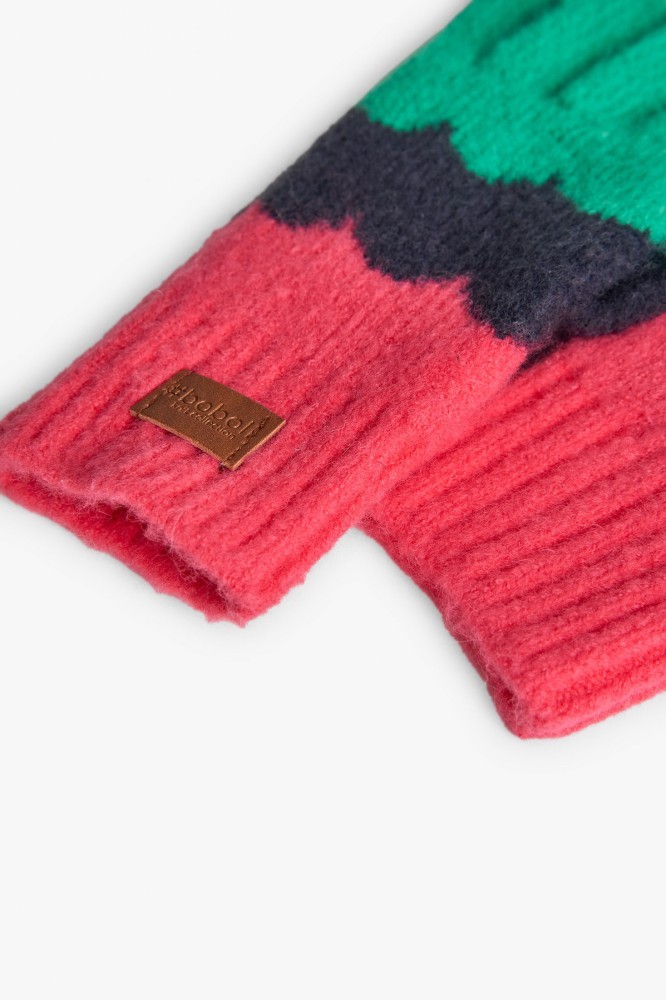 Μάλλινα Πολύχρωμα Γάντια