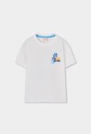 Boboli Λευκό T-shirt Island