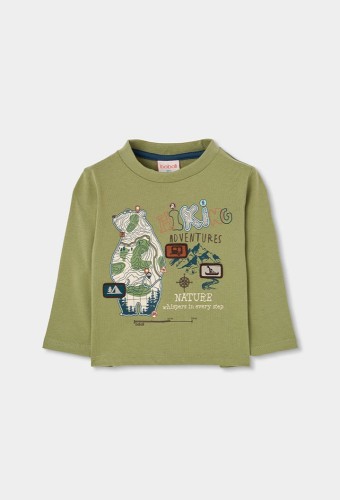 Boboli Μακρυμάνικο T-shirt Hiking