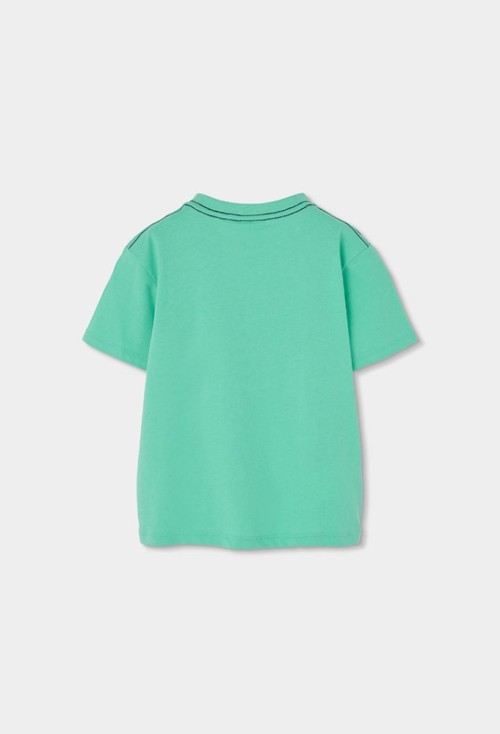Boboli Πράσινο T-shirt Μάσκα